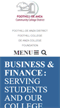 Mobile Screenshot of business.fhda.edu