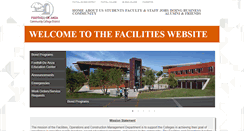 Desktop Screenshot of facilities.fhda.edu