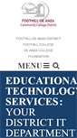 Mobile Screenshot of ets.fhda.edu